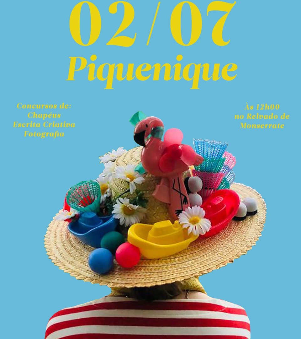 Friends of Monserrate picnic July 2nd hat contest, creative writing and photography 